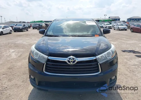 2015 Toyota Highlander Le Plus V6 from USA, damaged, VIN 5TDZKRFH7FS065002